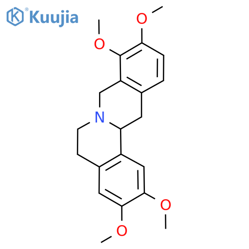 Tetrahydropalmatin structure
