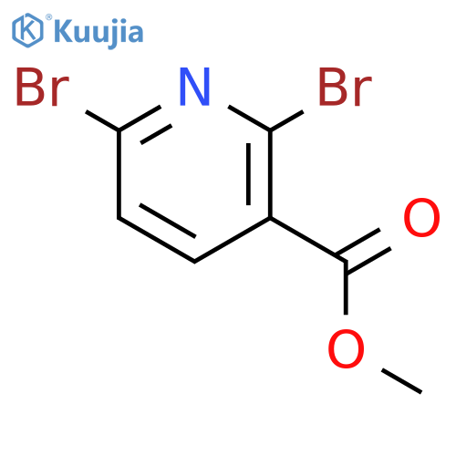 Methyl 2,6-Dibromopyridine-3-carboxylate structure