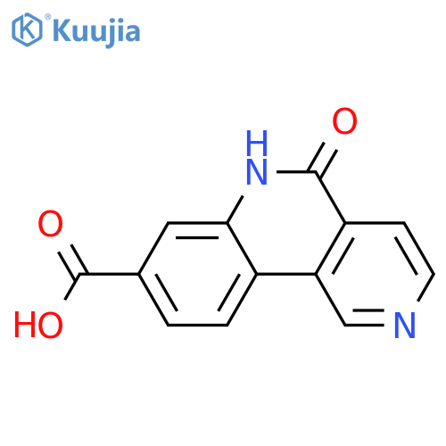 5-oxo-5,6-dihydrobenzo[c][2,6]naphthyridine-8-carboxylic acid structure