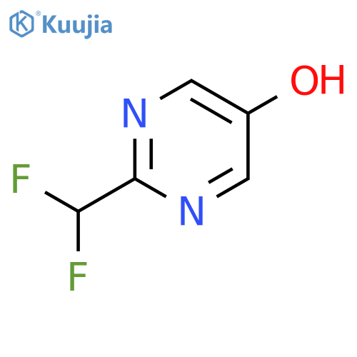 2-(difluoromethyl)pyrimidin-5-ol structure