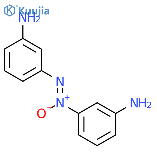 Benzenamine,3,3'-(1-oxido-1,2-diazenediyl)bis- structure