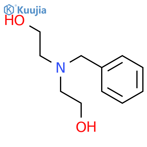 2,2'-(Benzylazanediyl)diethanol structure