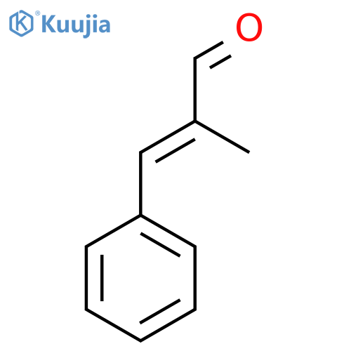 α-Methylcinnamaldehyde structure
