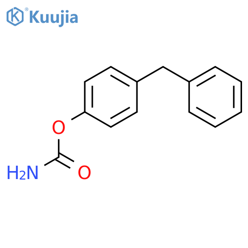 Phenol,4-(phenylmethyl)-, 1-carbamate structure