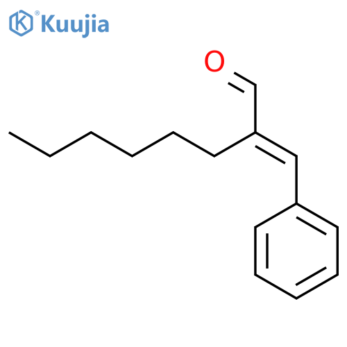α-Hexylcinnamaldehyde structure