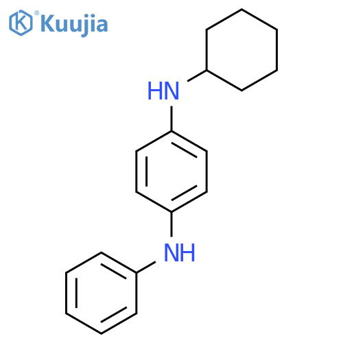 N-Phenyl-N'-cyclohexyl-p-phenylenediamine (>90%) structure