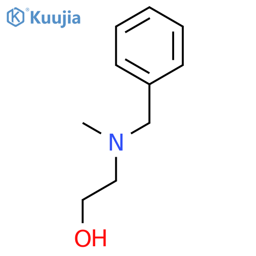 2-Methyl(phenylmethyl)aminoethanol structure