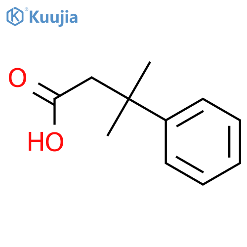 3-Methyl-3-phenylbutanoic acid structure