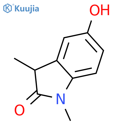5-Hydroxy-1,3-dimethyl-2-indolinone structure