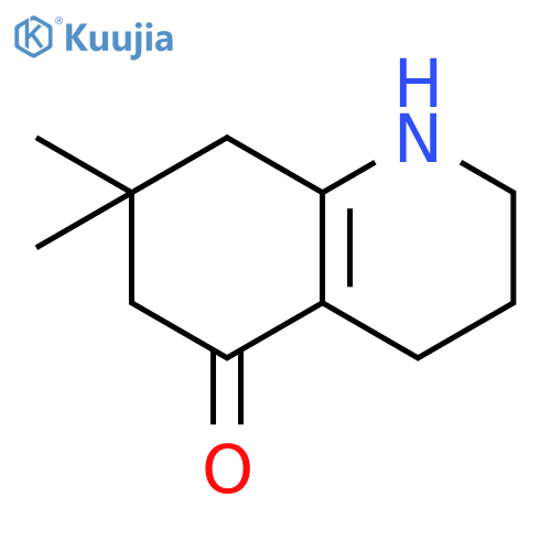 7,7-dimethyl-1,2,3,4,6,8-hexahydroquinolin-5-one structure