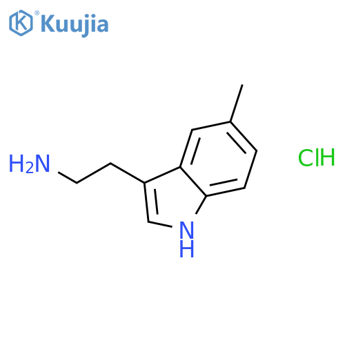 5-Methyltryptamine Hydrochloride structure