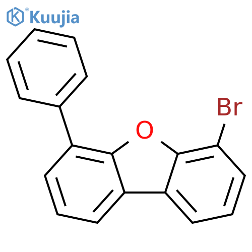 4-bromo-6-phenyldibenzo[b,d]furan structure