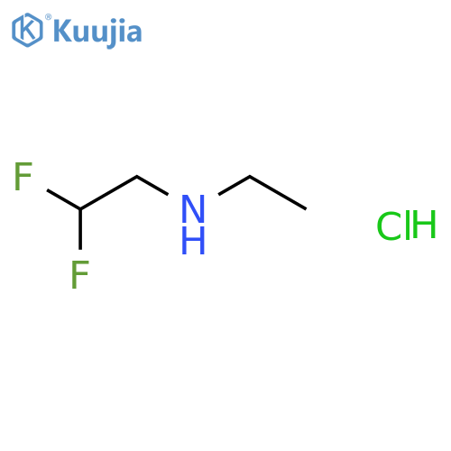 (2,2-Difluoroethyl)(ethyl)amine Hydrochloride structure