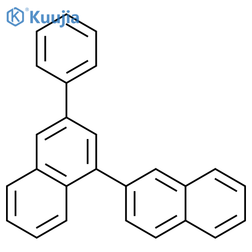 1,2'-Binaphthalene, 3-phenyl- structure