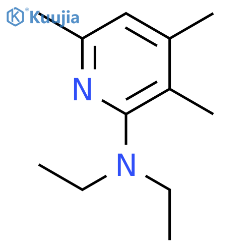 2-Pyridinamine, N,N-diethyl-3,4,6-trimethyl- structure