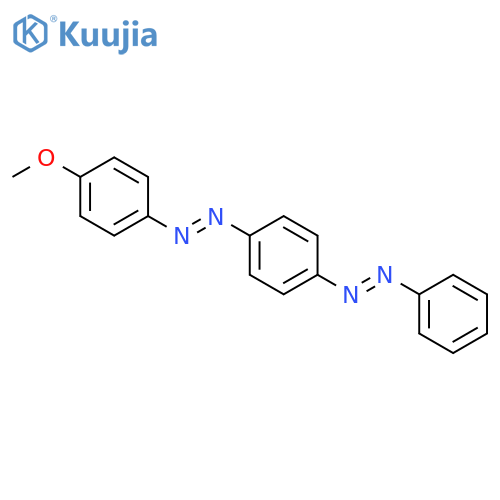 Diazene, [4-[(4-methoxyphenyl)azo]phenyl]phenyl- structure