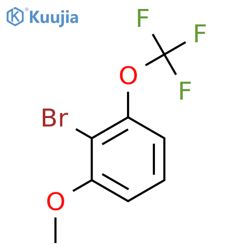 2-Bromo-3-(trifluoromethoxy)anisole structure