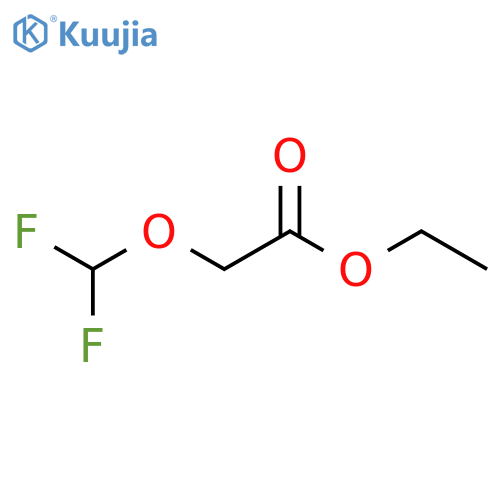 Acetic acid, difluoromethoxy-, ethyl ester structure