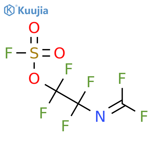 Fluorosulfuric acid, 2-[(difluoromethylene)amino]-1,1,2,2-tetrafluoroethyl ester structure