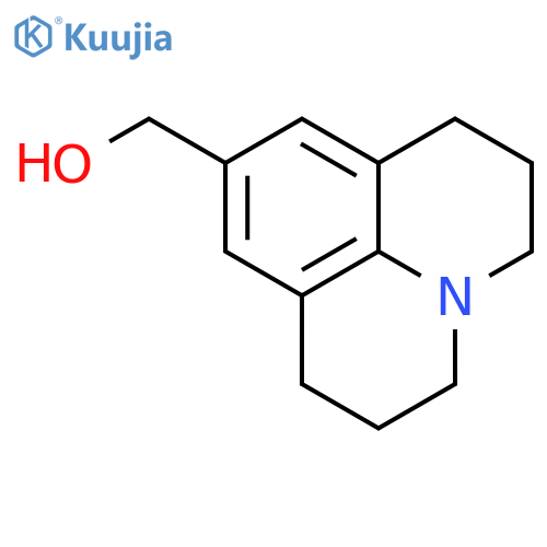 1H,5H-Benzo[ij]quinolizine-9-methanol,2,3,6,7-tetrahydro- structure