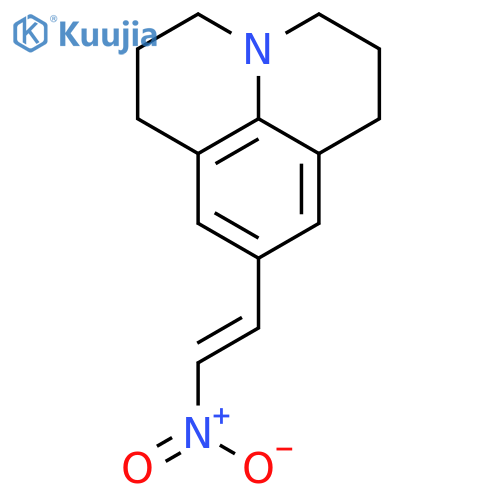1H,5H-Benzo[ij]quinolizine,2,3,6,7-tetrahydro-9-(2-nitroethenyl)-, (E)- (9CI) structure