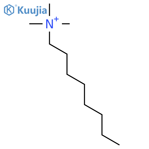 N,N,N-Trimethyloctan-1-aminium chloride structure