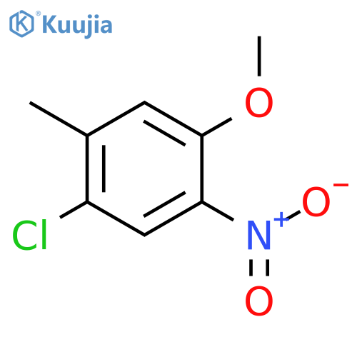 1-Chloro-4-methoxy-2-methyl-5-nitro-benzene structure