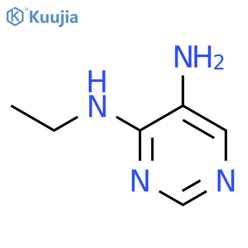 4,5-Pyrimidinediamine,N4-ethyl- structure