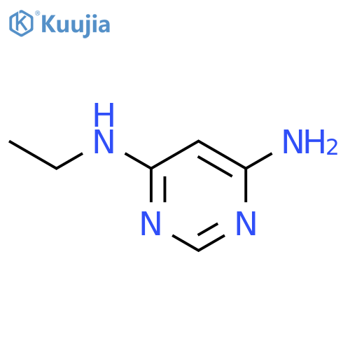 4,6-Pyrimidinediamine,N4-ethyl- structure