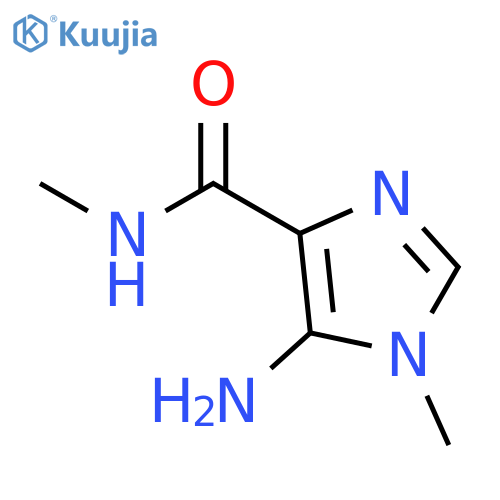 1H-Imidazole-4-carboxamide,5-amino-N,1-dimethyl- structure