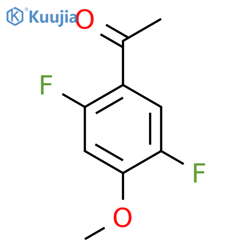 1-(2,5-Difluoro-4-methoxyphenyl)ethanone structure
