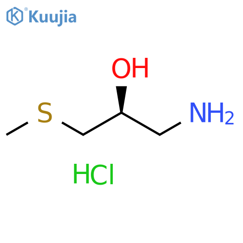 2-Propanol, 1-amino-3-(methylthio)-, hydrochloride (1:1), (2S)- structure