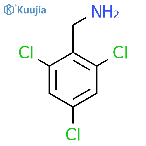 (2,4,6-Trichlorophenyl)methanamine structure