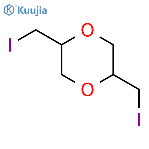 Bis(2,5-iodomethyl)dioxane(Mixture of Diastereomers) structure