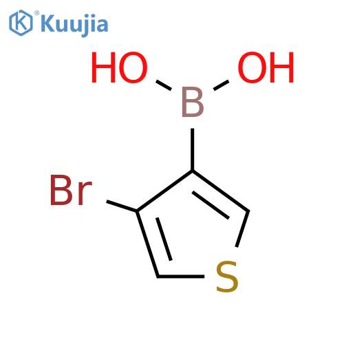 (4-Bromothiophen-3-yl)boronic acid structure