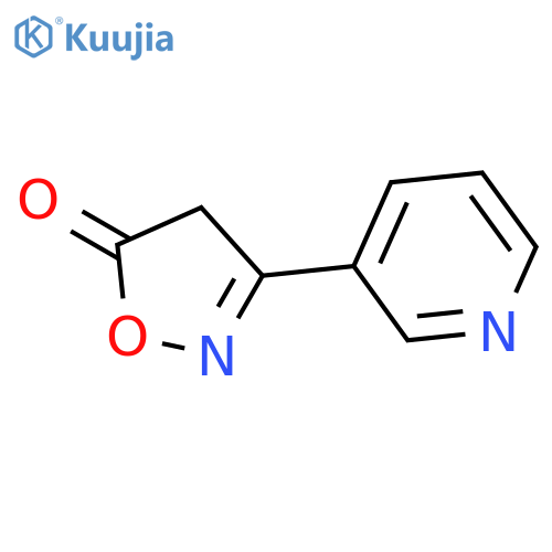 3-(Pyridin-3-yl)-4,5-dihydro-1,2-oxazol-5-one structure