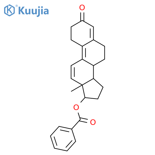 Estra-4,9,11-trien-3-one,17-(benzoyloxy)-, (17b)- (9CI) structure