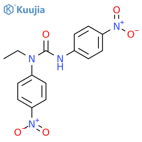 Urea, N-ethyl-N,N'-bis(4-nitrophenyl)- structure
