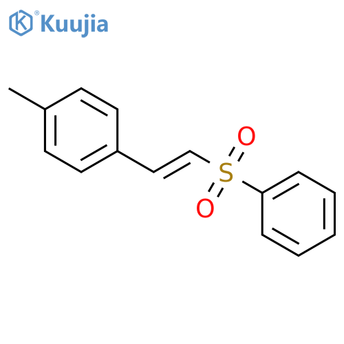 1-[2-(benzenesulfonyl)ethenyl]-4-methylbenzene structure