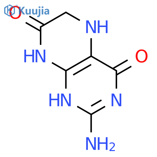 4,7(3H,6H)-Pteridinedione,2-amino-5,8-dihydro- structure