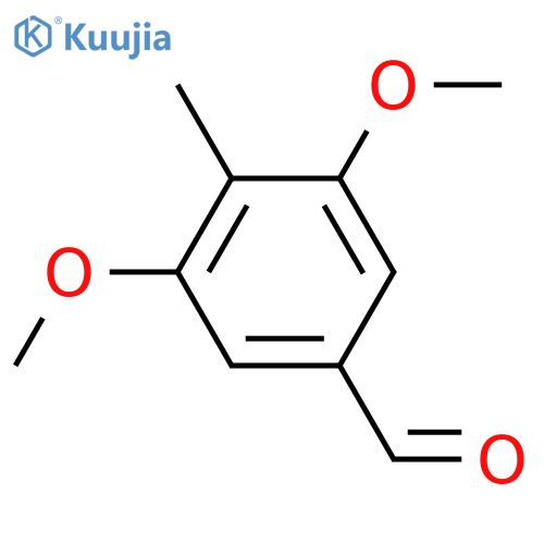 3,5-Dimethoxy-4-methylbenzaldehyde structure