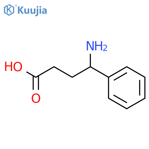 Benzenebutanoic acid, g-amino- structure