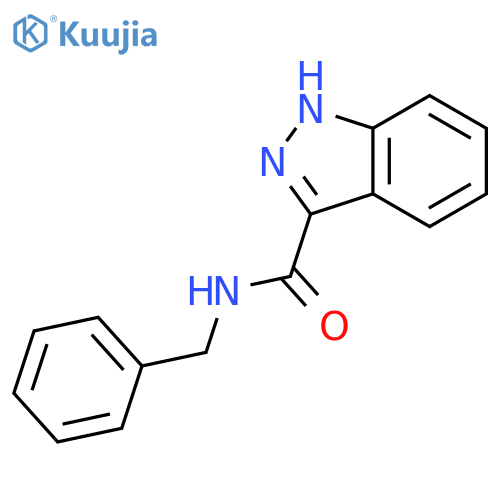 N-benzyl-1H-indazole-3-carboxamide structure
