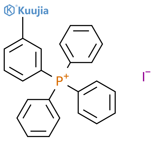 Phosphonium, (3-methylphenyl)triphenyl-, iodide structure