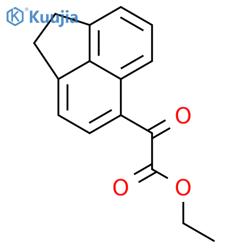 Ethyl 5-acenaphthoylformate structure