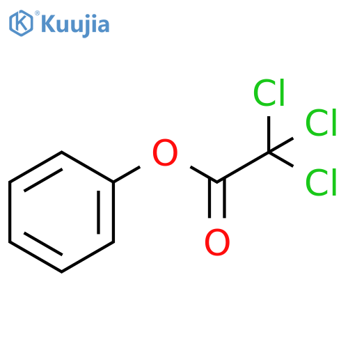Acetic acid,2,2,2-trichloro-, phenyl ester structure