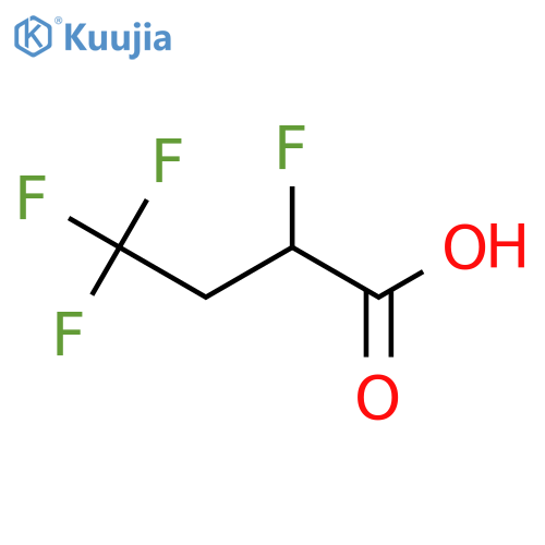 2,4,4,4-tetrafluorobutanoic acid structure