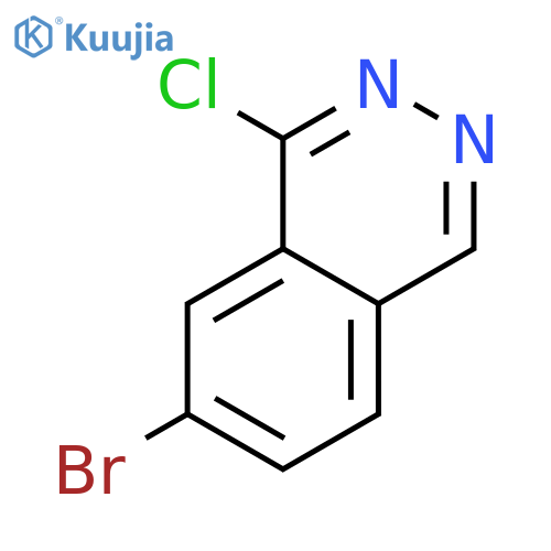 7-bromo-1-chlorophthalazine structure