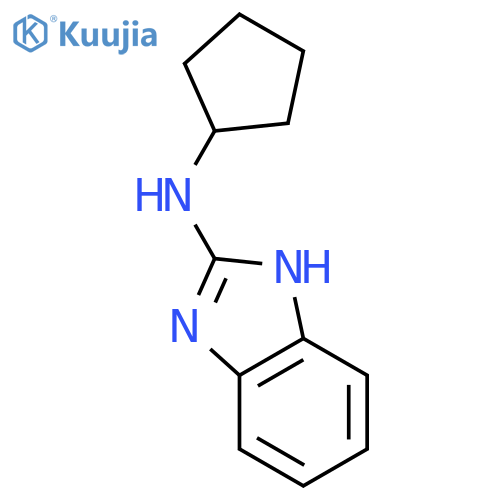 N-cyclopentyl-1H-Benzimidazol-2-amine structure