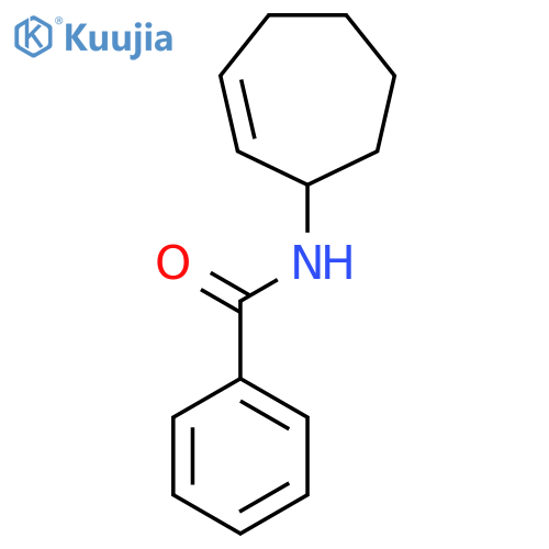 Benzamide, N-2-cyclohepten-1-yl- structure